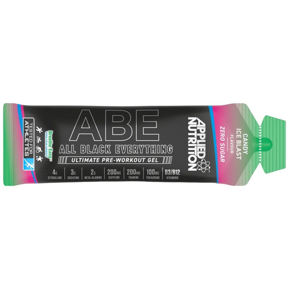 Abe Gel | Tout noir tout avant l'entraînement - 60 grammes