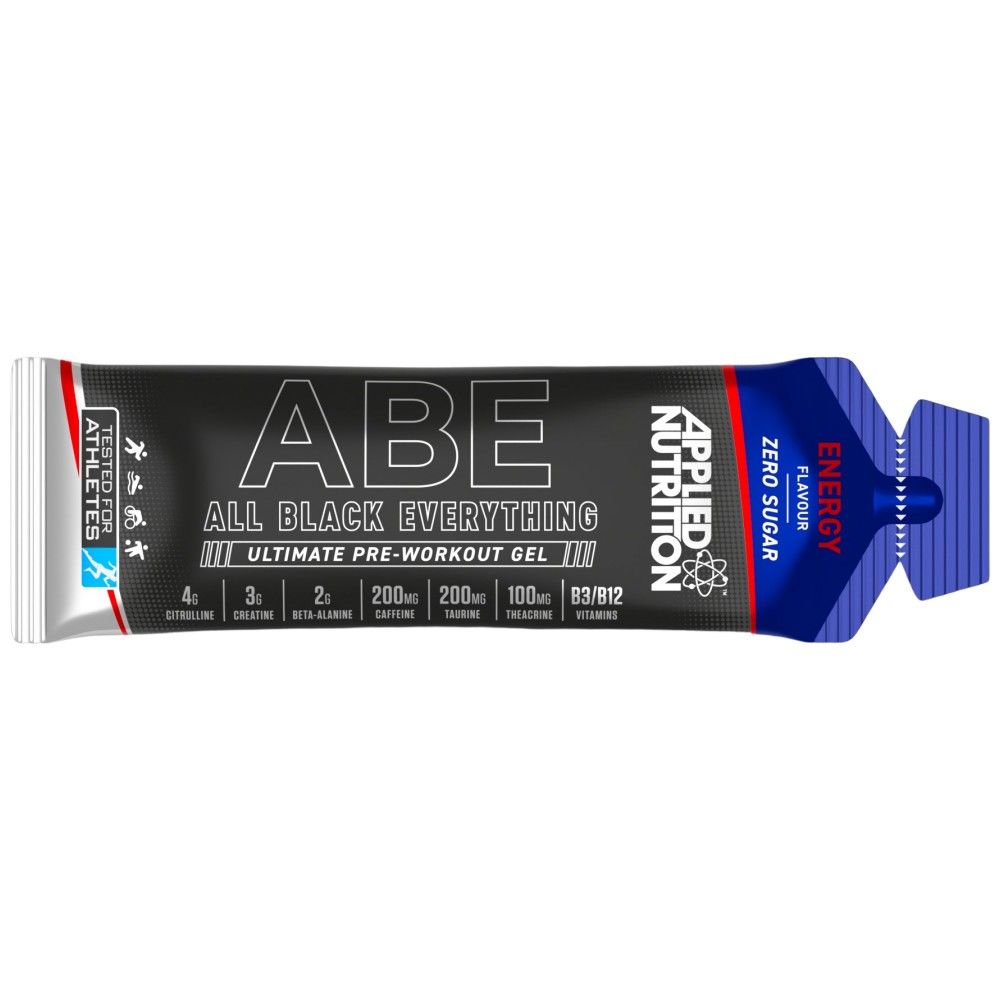 Abe Gel | Tout noir tout avant l'entraînement - 60 grammes