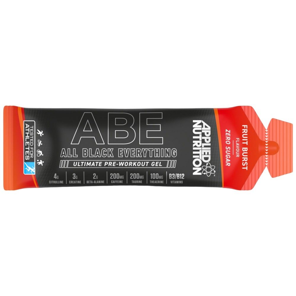 Abe Gel | Tout noir tout avant l'entraînement - 60 grammes