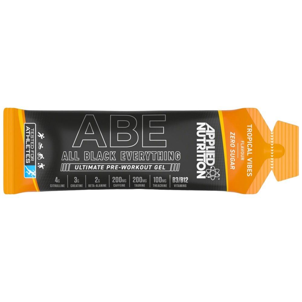 Abe Gel | Tout noir tout avant l'entraînement - 60 grammes