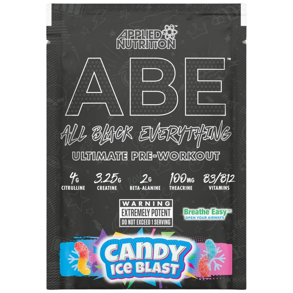 Abe échantillon sachet | All Black Everything avant l'entraînement - 12,5 grammes