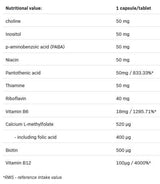 B-complexe 50 méthyl - 100 capsules