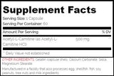 Alcar 500/acétyl L-carnitine 60 Capsules