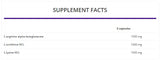 AOL 3000 mg/arginine ornithine lysine 120 capsules