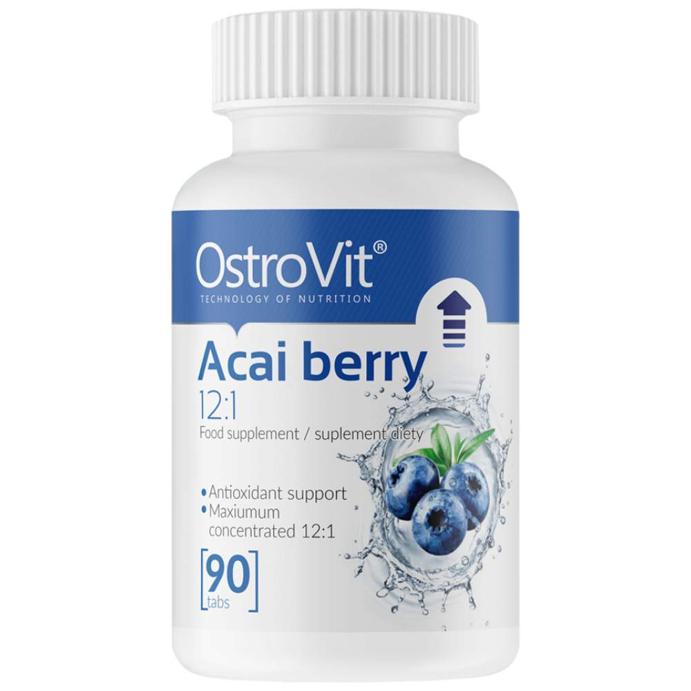 Berry d'açai 12: 1 500 mg 90 comprimés