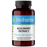Extrait de baies d'açai 75 mg - 60 capsules