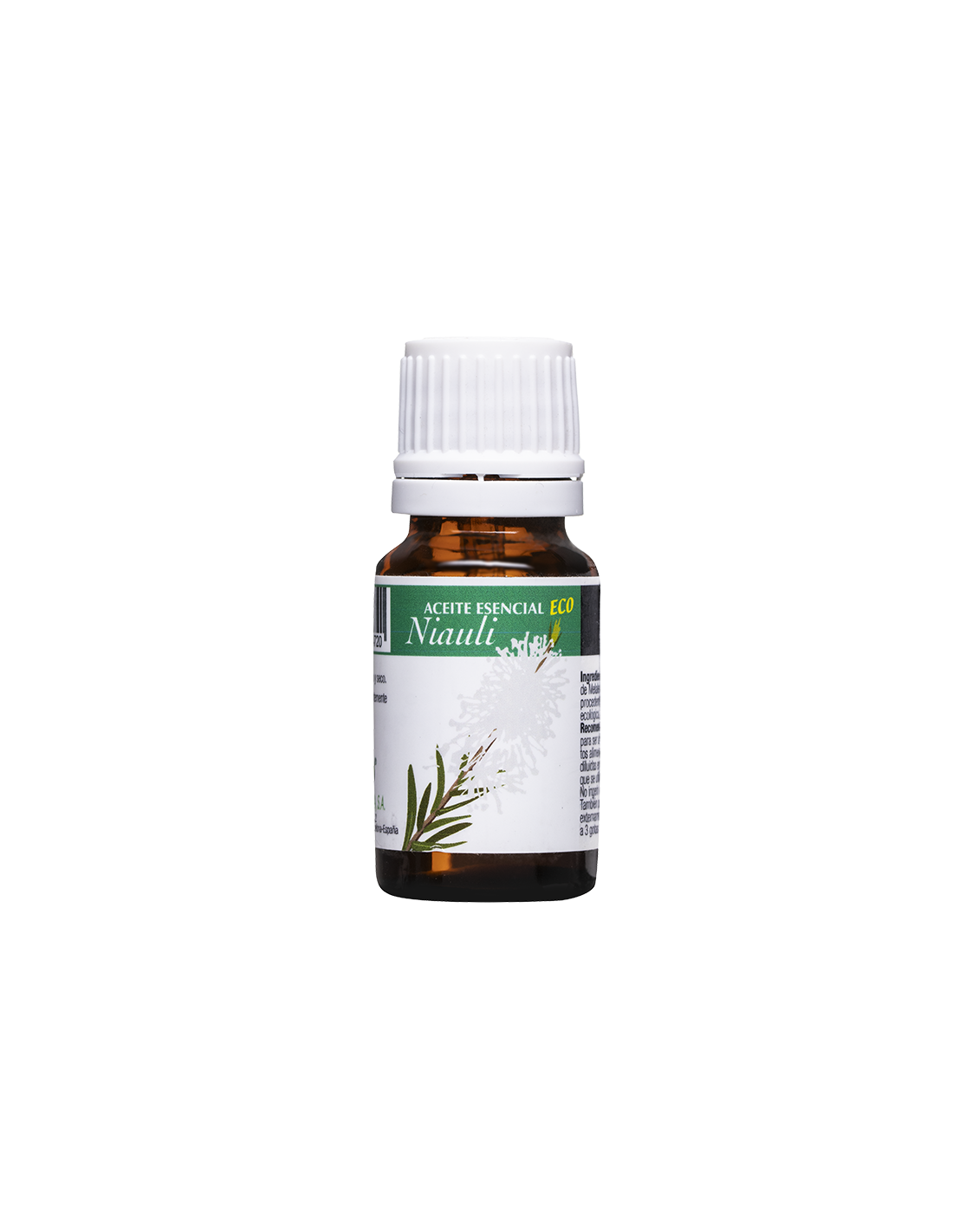 Huile essentielle de Niauli organique - Infections, inflammation et douleur - Eco Niauli aceite Esencial, 10 ml