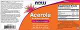 Acerola 4: 1 Extrait de poudre - 170 grammes