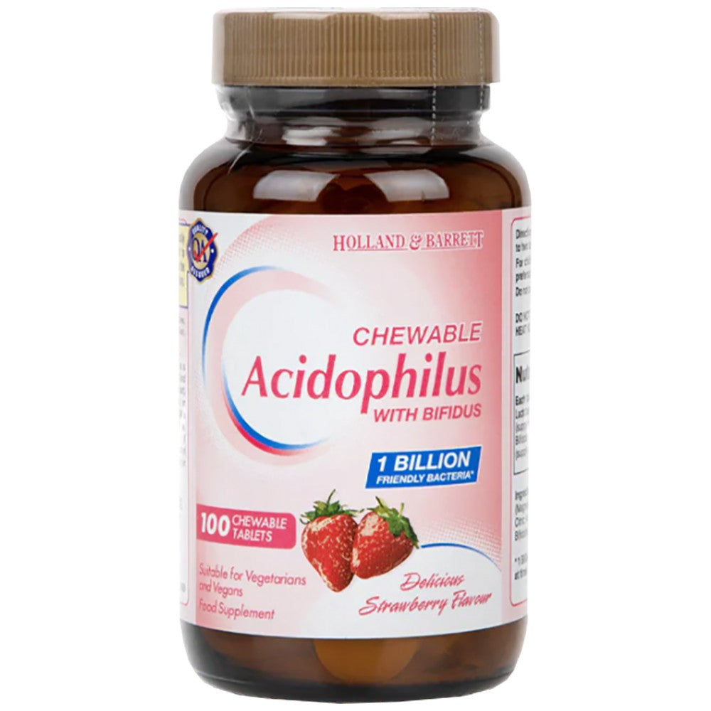 Acidophilus 1 milliard/crochet 100 comprimés à croquer