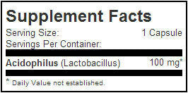 CAPS ACIDOPHILUS Probiotic 150.