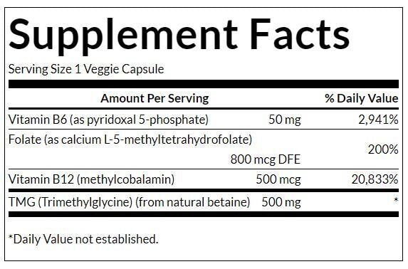 Homocystéine activée - 60 capsules