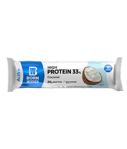 Barre active 33% à haute protéine - 60 grammes