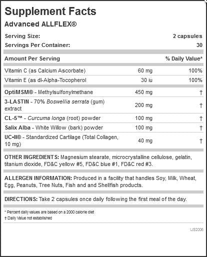 Allflex avancé - 60 capsules