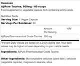 Ajipure taurine 500 mg 60 capsules