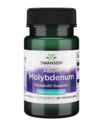 Albion chélé molybdène 400 mcg - 60 capsules