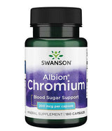 Albion Chromium 200 MCG/180 Caps - 0