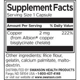 Albion Copper 2 mg/60 Caps - 0