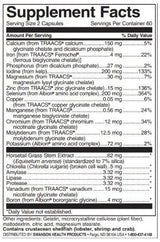 Albion Multi-minéral avec du fer - 120 capsules