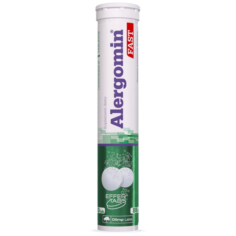 Alergomin Fast/Effeverscent - 20 comprimés effervescents