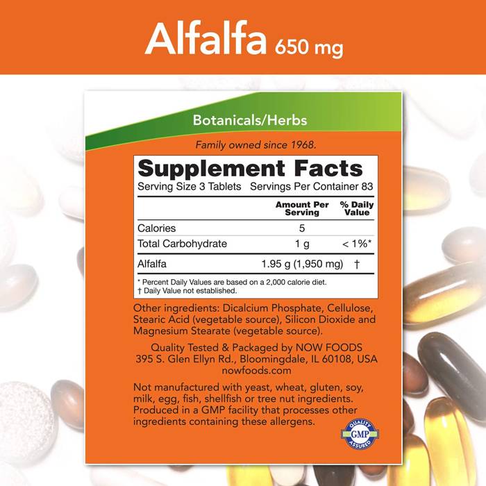Luzerne 650 mg - 500 comprimés