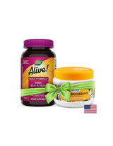 <tc>Alive</tc>! Cheveux, peau et ongles Multivitamines Gummy Formule Premium / <tc>Alive</tc>! Cheveux, peau et ongles - Formule premium, 60 comprimés de gel Nature's Way