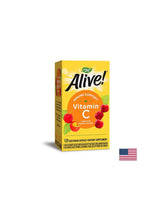<tc>Alive</tc>! Vitamine C / <tc>Alive</tc>! Vitamine C (issue d'acérola biologique), 120 capsules Nature's Way