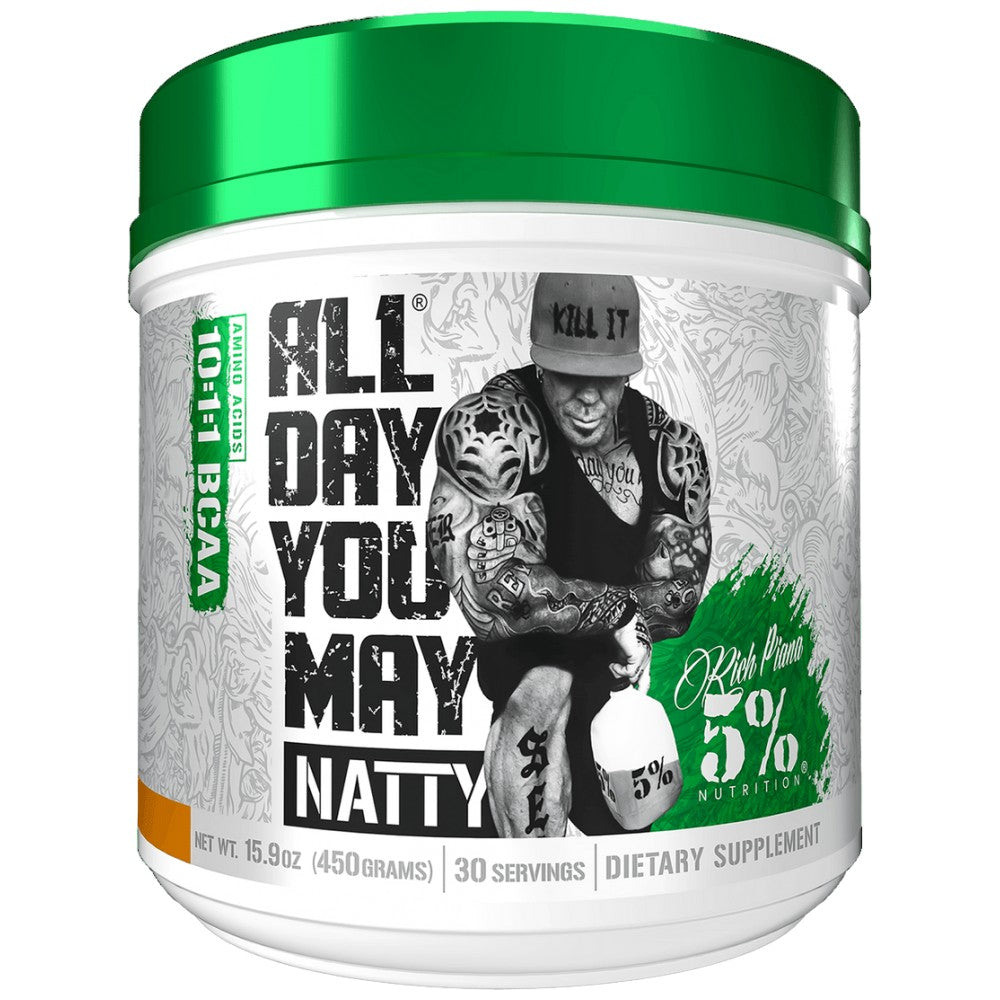 Toute la journée, vous pouvez | Natty BCAA 10: 1: 1 Ratio 450 grammes