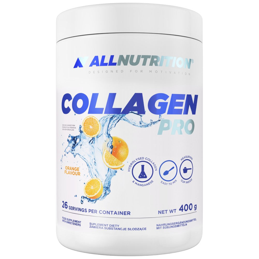 Collagène Pro Powder | avec glucosamine, chondroïtine, hyaluronique, boswellia - 400 grammes