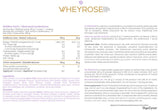 Alldeynn | Wheyrose - Protéine sans lactose avec digezyme - 500 grammes
