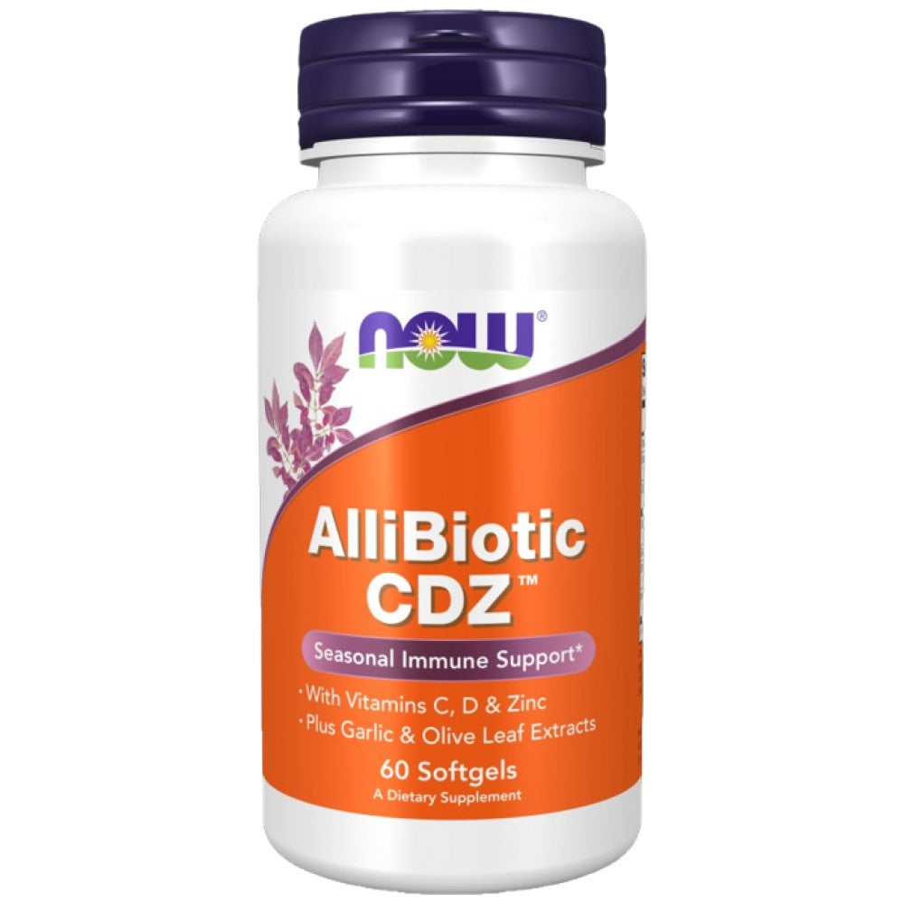 Allibiotic CDZ ™ | Support immunitaire saisonnier - 60 capsules de gel