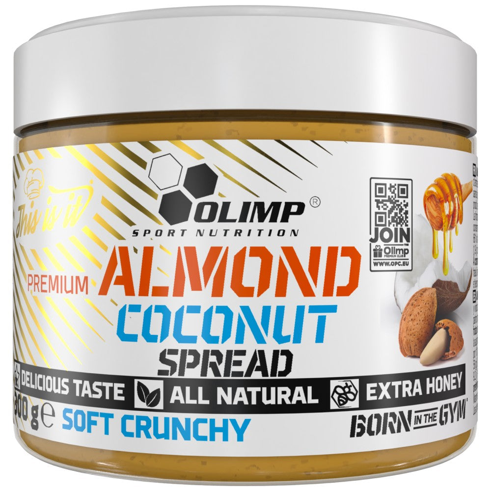 Spread à noix de coco aux amandes - 300 grammes croquants doux
