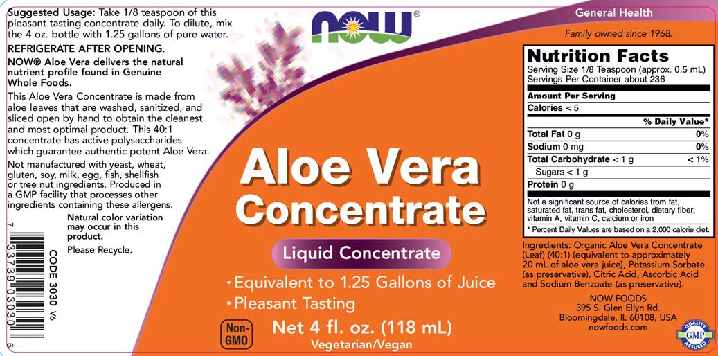 Concentré d'aloe vera - 118 ml