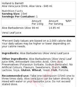 Jus d'aloe vera 946 ml
