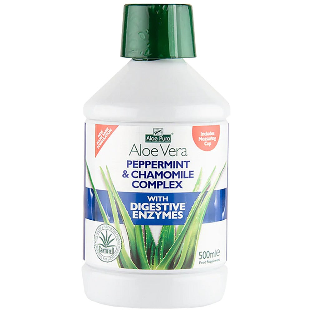 Jus d'aloe vera avec enzymes digestives 500 ml