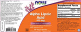 Acide lipoïque alpha 100 mg - 120 capsules