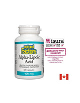 Acide lipoïque alpha 400 mg - 60 capsules