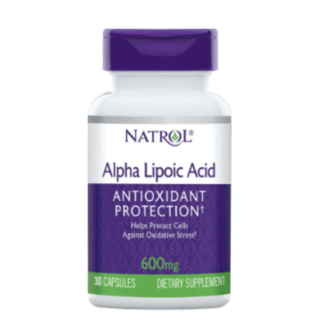 Acide lipoïque alpha 600 mg - Acide lipoïque alpha 30 capsules