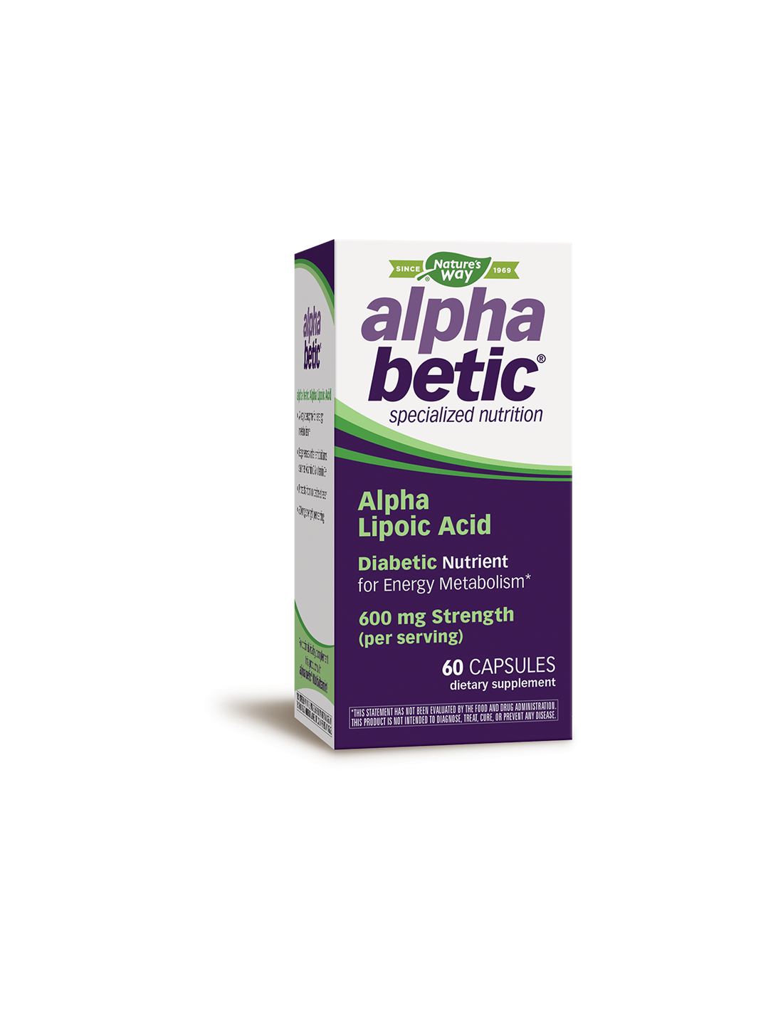 Alphabetic® Alpha Lipoic Acid 200 mg x 60 Capsules Nature's Way