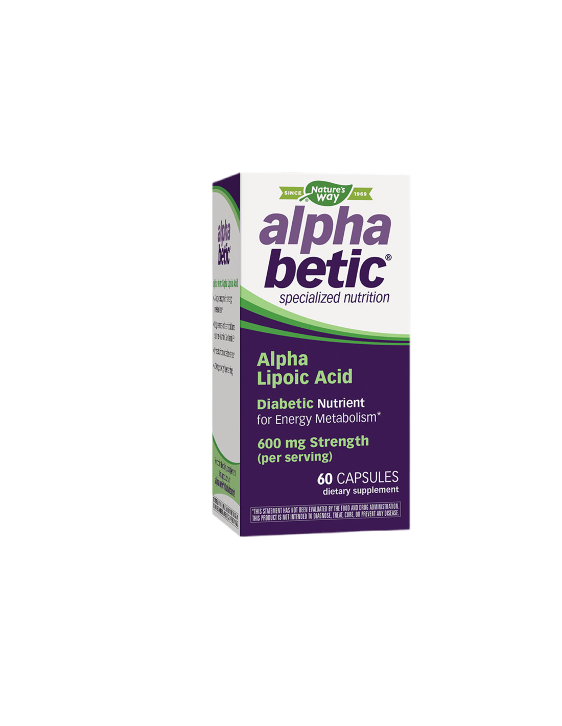 Alphabetic® Alpha Lipoic Acid 200 mg x 60 Capsules Nature's Way