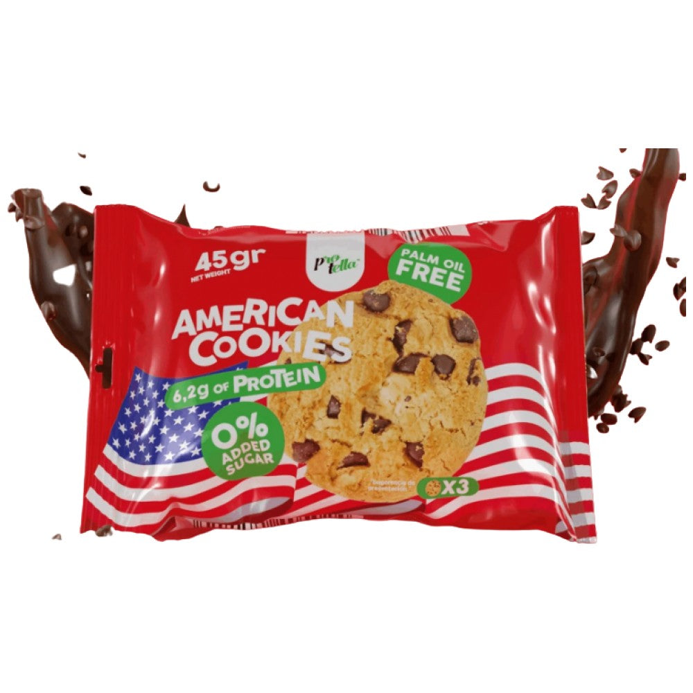 Cookies américains | Faible sucre - 45 grammes