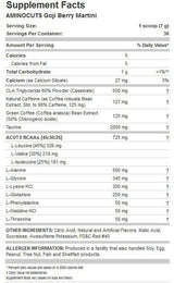 Coupes amino a: coupes - 210 grammes