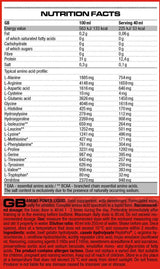 Liquide de puissance amino - 1000 ml