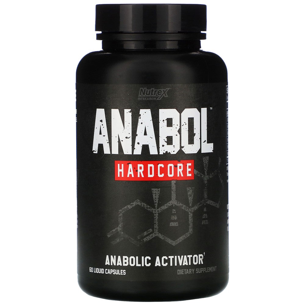 Anabol Hardcore/Anabolic Activateur - 60 capsules de gel