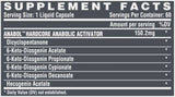Anabol Hardcore/Anabolic Activateur - 60 capsules de gel