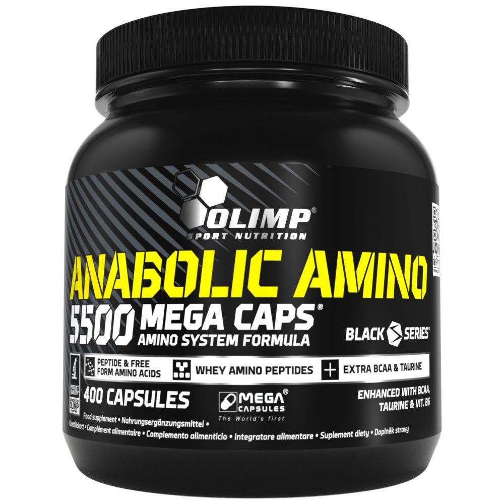 Amino anabolique 5500 - 400 capsules