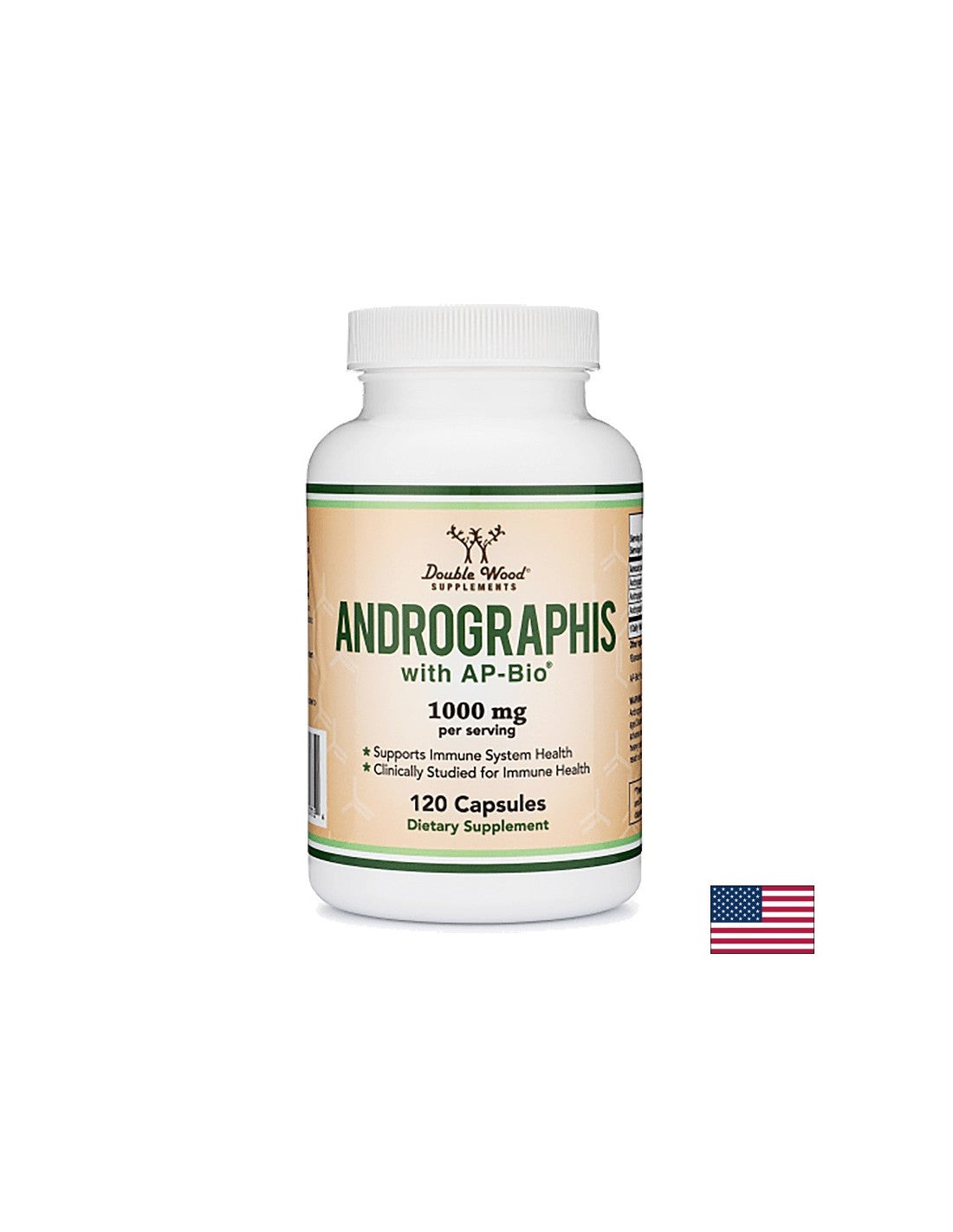 Andrographis avec AP-Bio®/ Andrographis, 120 gélules <tc>Double Wood</tc>