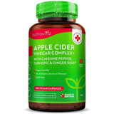 Vinaigre de cidre de pomme 1000 mg /180 capsules, 90 doses/ <tc>Nutravita</tc>