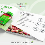 Vinaigre de cidre de pomme 1000 mg /180 capsules, 90 doses/ <tc>Nutravita</tc>