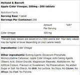 Vinaigre de cidre de pomme 300 mg - 400 comprimés