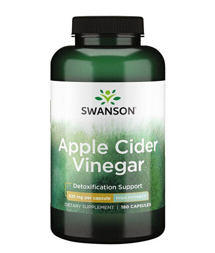 Vinegar de cidre de pomme 625 mg | Haute puissance - 180 capsules